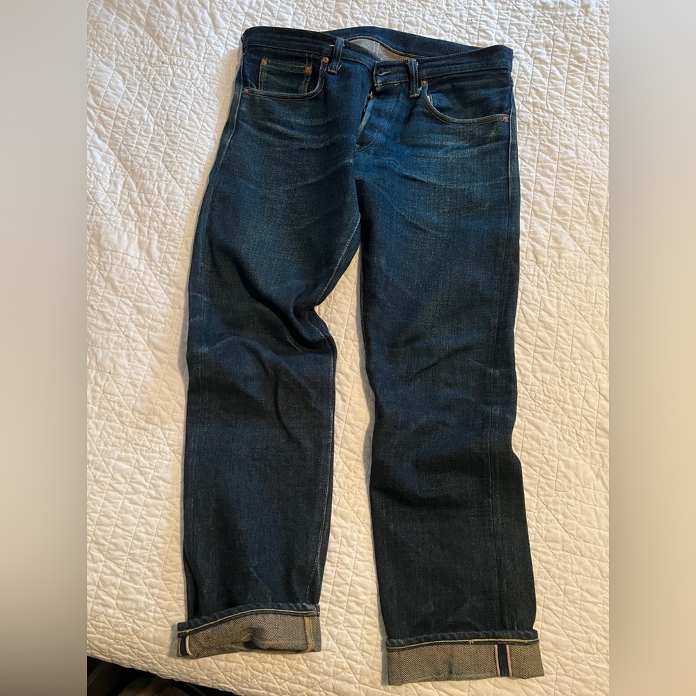 Oni Secret Denim 546ZR Sz 34x32 20oz Japanese Selvedge Denim